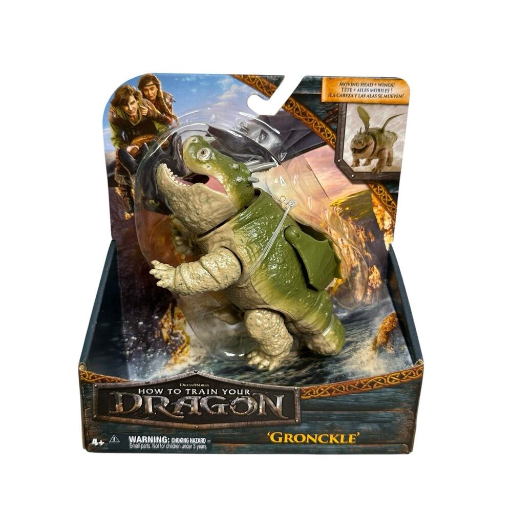 DreamWorks How To Train Your Dragon Live Action Gronckle Toy New